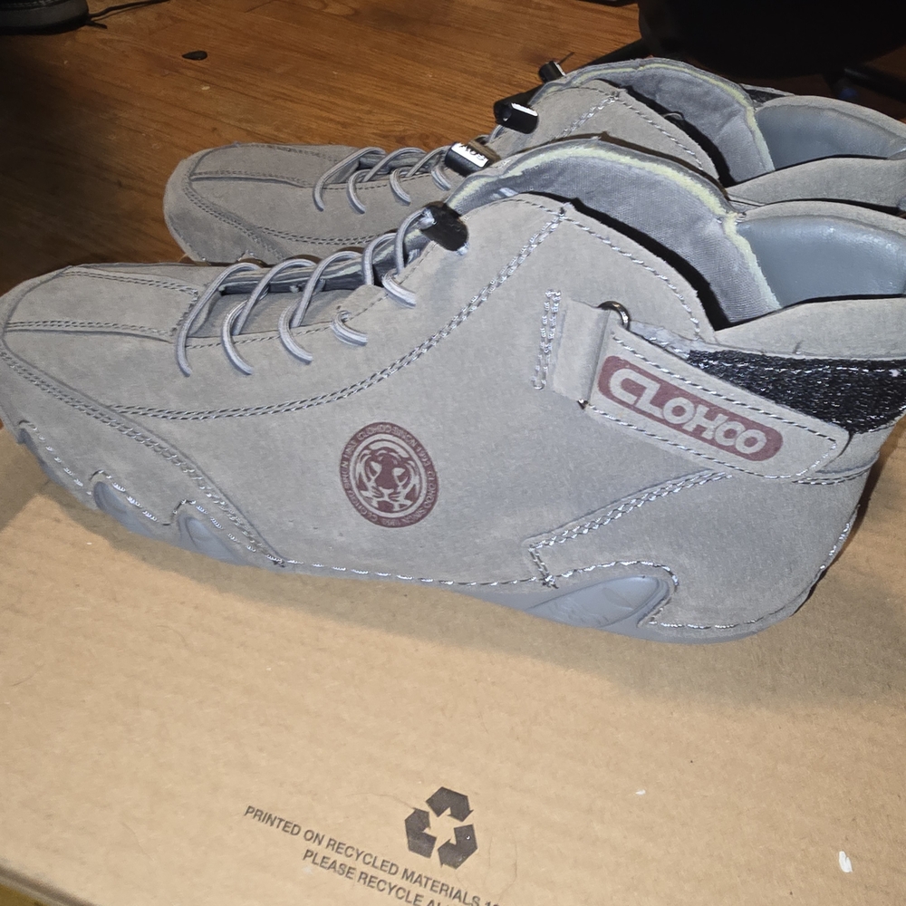 Oxo Gray High-Top Sneakers for Men